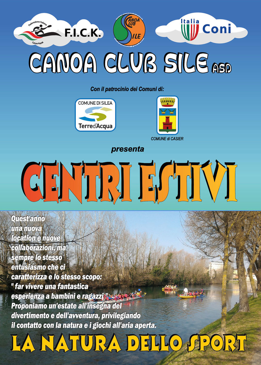 Canoa Club Sile - Centri Estivi 2023