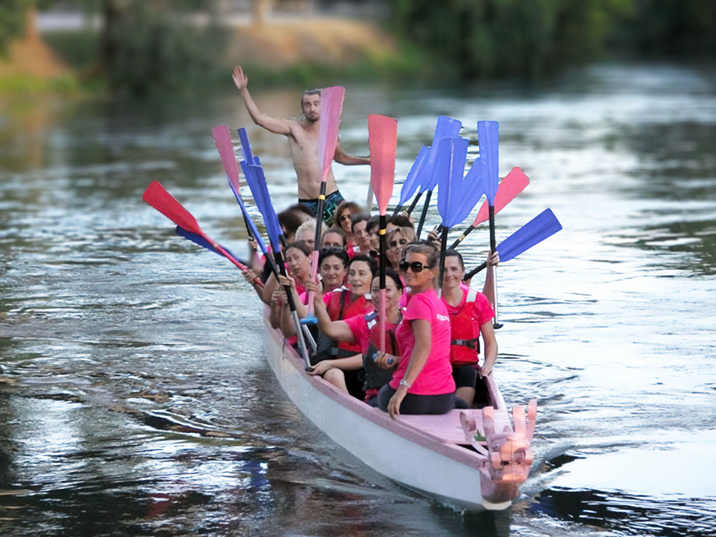 Canoa Club Sile - Donne in Rosa Treviso - Pink Dragon Sile