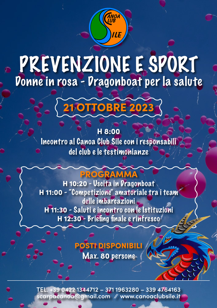 Canoa Club Sile - Prevenzione e sport